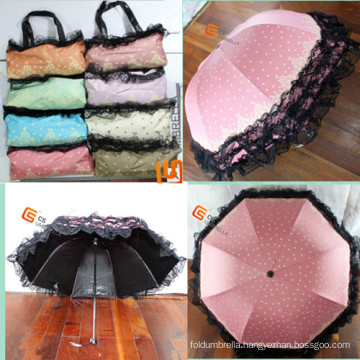 4 Fold Min Promotion Folding Umbrella (YS-4F1002A)